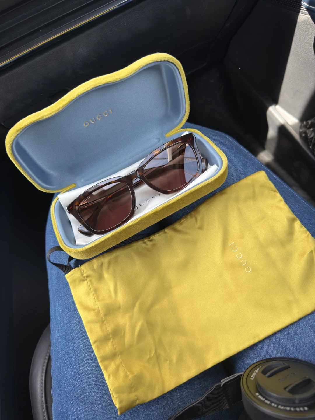 Gucci Sunglasses with Case