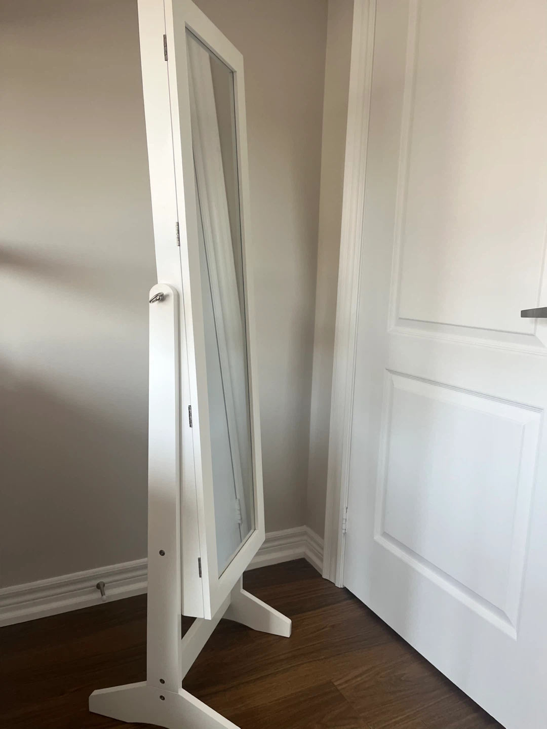 Full Length Standing Mirror with Jewellery Cabinet - photo 2
