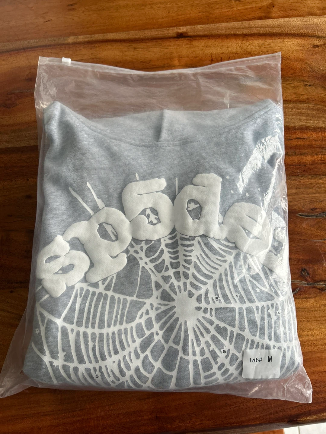 Grey sp5der hoodie - photo 2