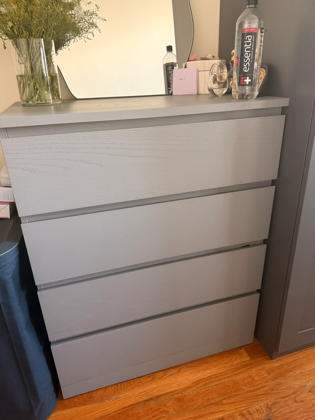 IKEA Grey 4-Drawer Dresser