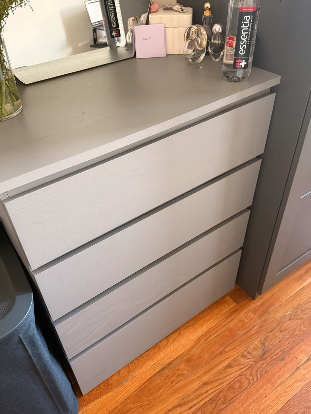 IKEA Grey 4-Drawer Dresser - photo 3