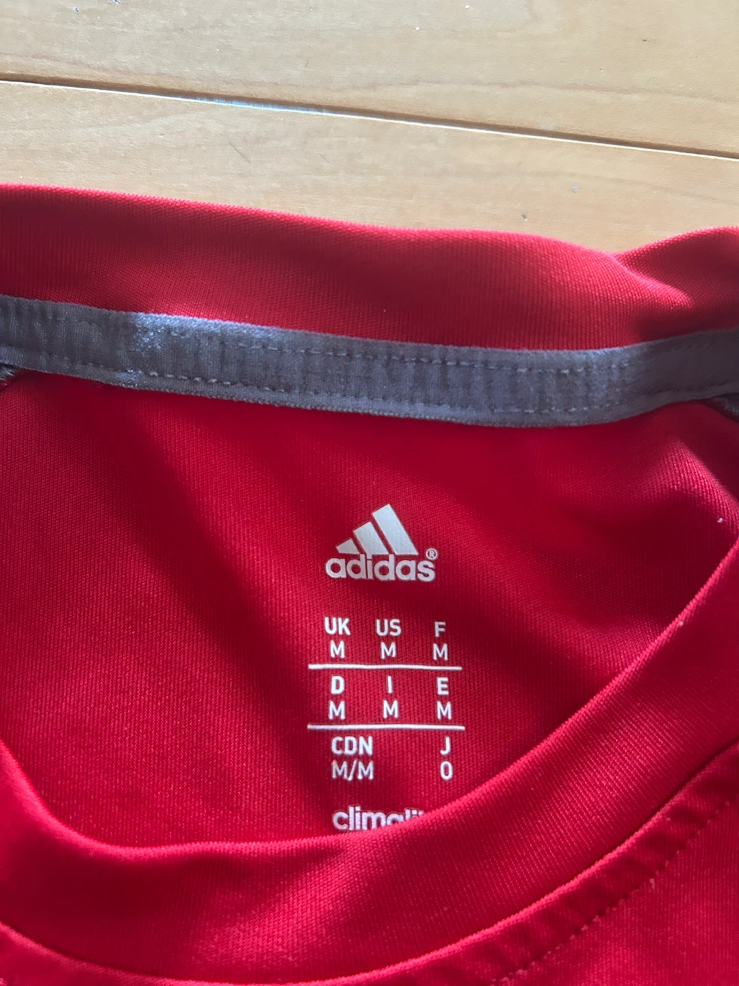 Adidas Sleeveless T-Shirt Red Size Medium - photo 2