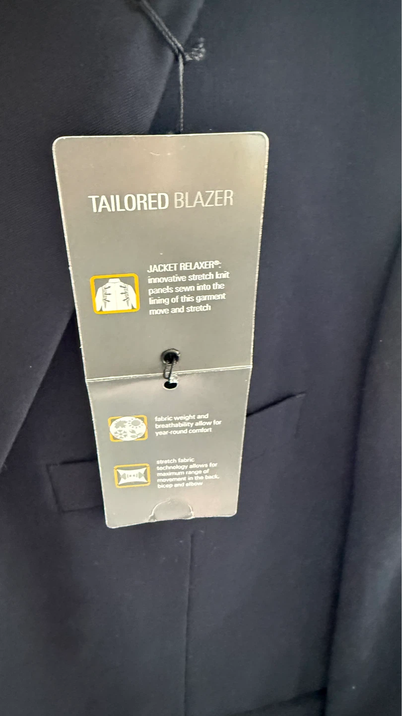 GS Tailored Blazer - Size 52 Port Rg - Navy - photo 4