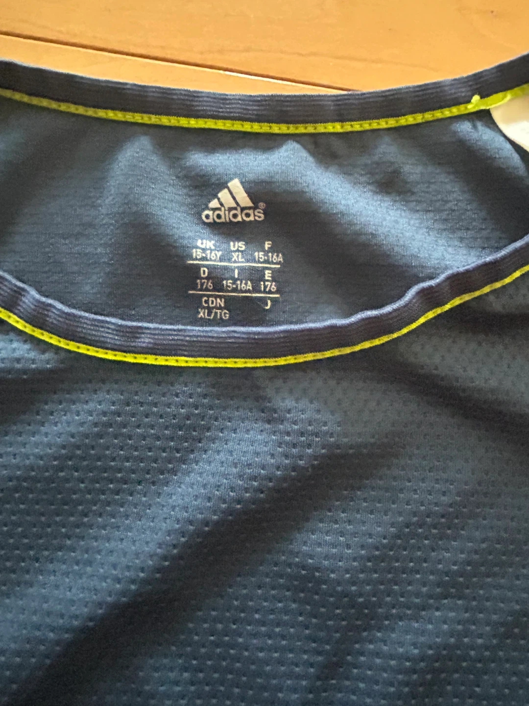 Adidas Sleeveless Athletic Tank Top - Navy Blue - XL/TG - photo 2