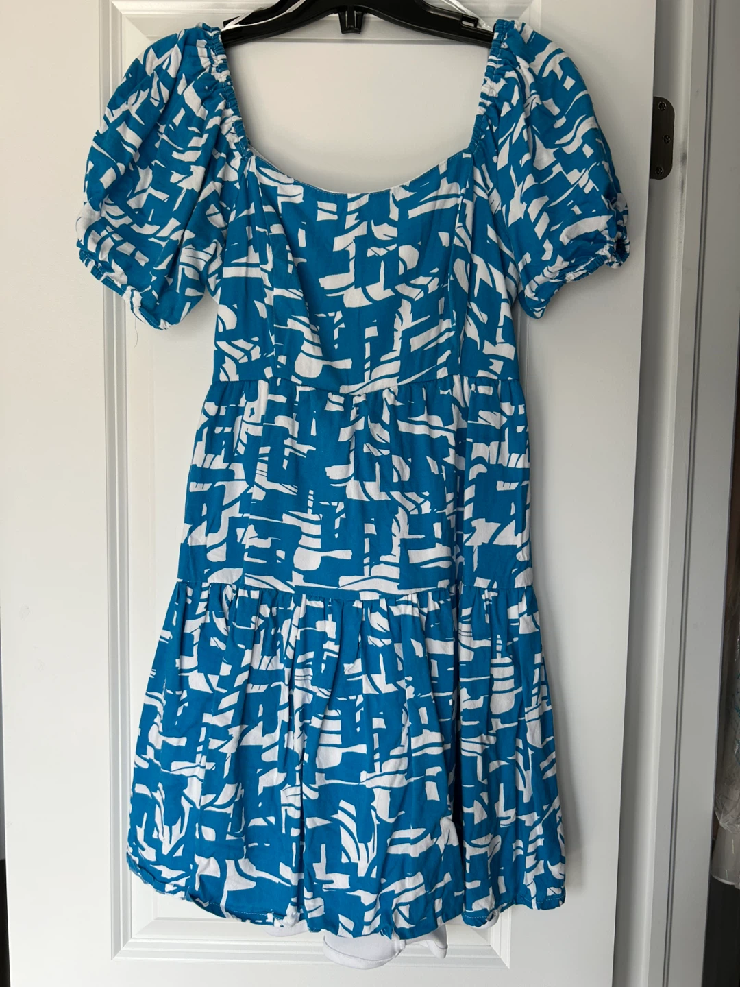 Japna blue backless summer dress