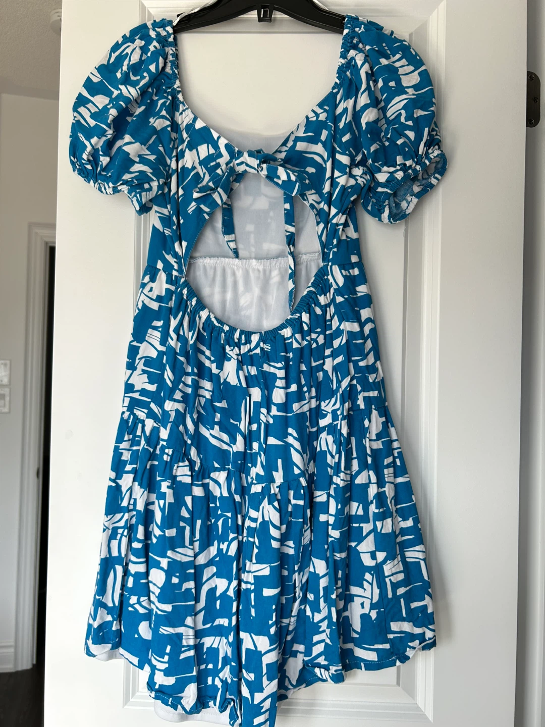 Japna blue backless summer dress - photo 2