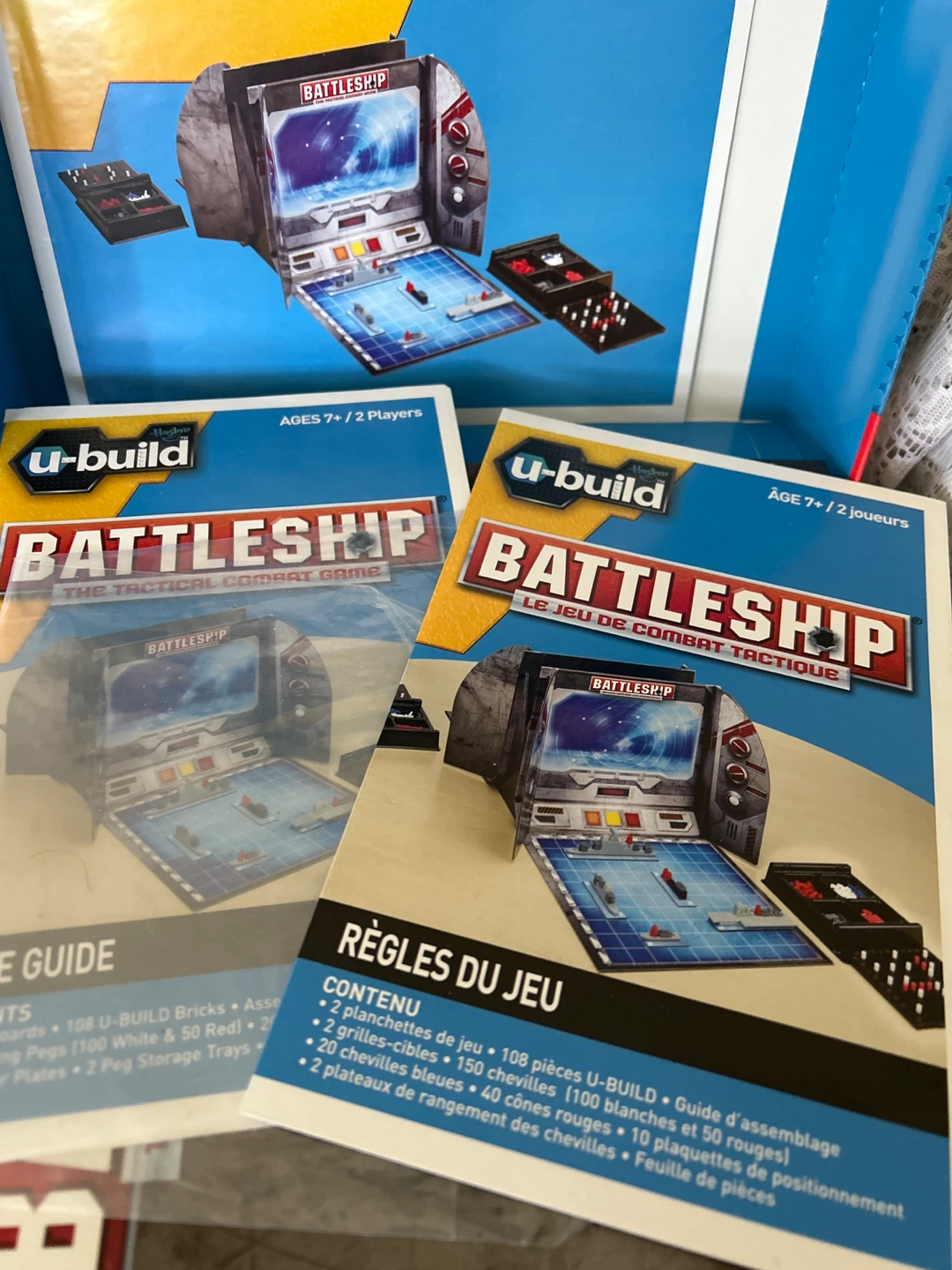 🌱  Hasbro U-Build Battleship Board Game - photo 3