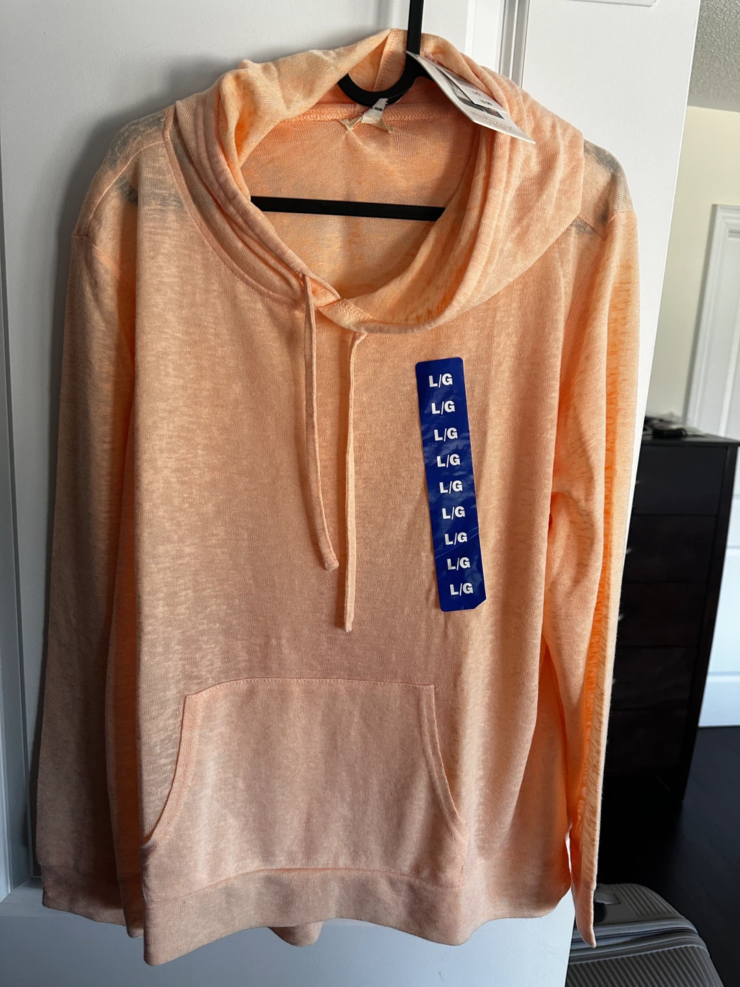 Weatherproof Lightweight Hoodie Peach Size 🌱 L - photo 4