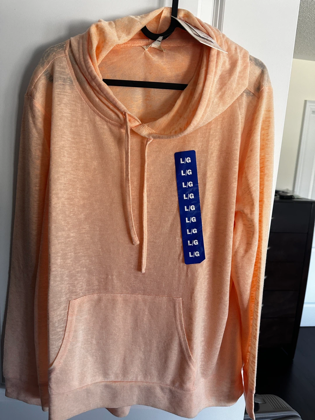 Weatherproof Lightweight Hoodie Peach Size 🌱 L - photo 2