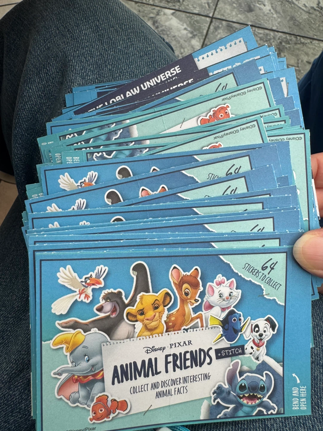 Disney Pixar Animal Friends Stickers