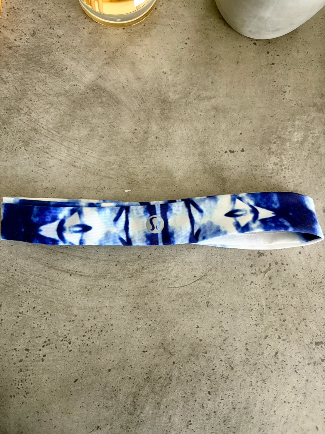 Lululemon Blue Tie-Dye Headband 🌱