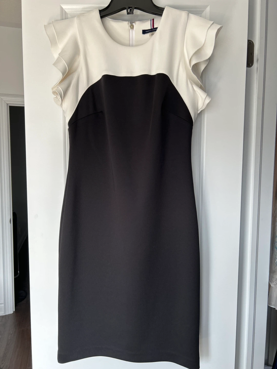 Tommy Hilfiger white and black dress
