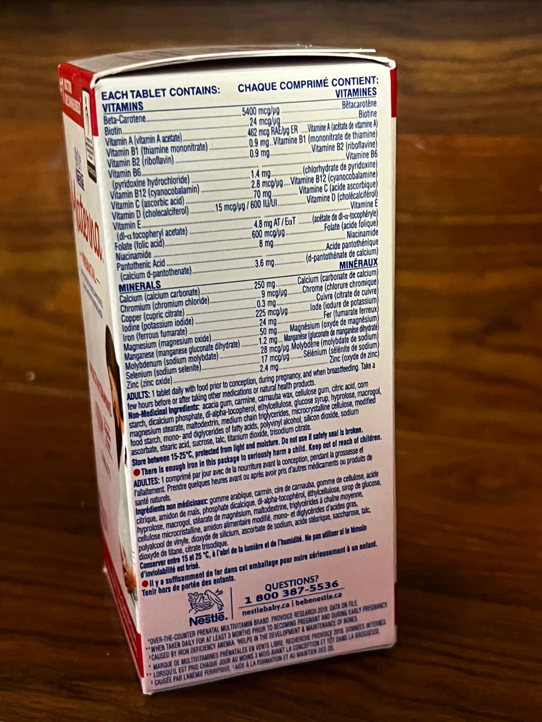 🌱 Nestle Materna Prenatal Multivitamins Tablets 100 Count - photo 2