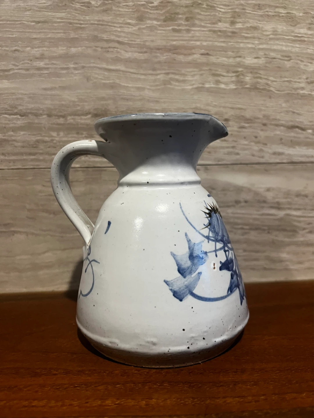 Hand-painted Ceramic Pitcher - photo 3