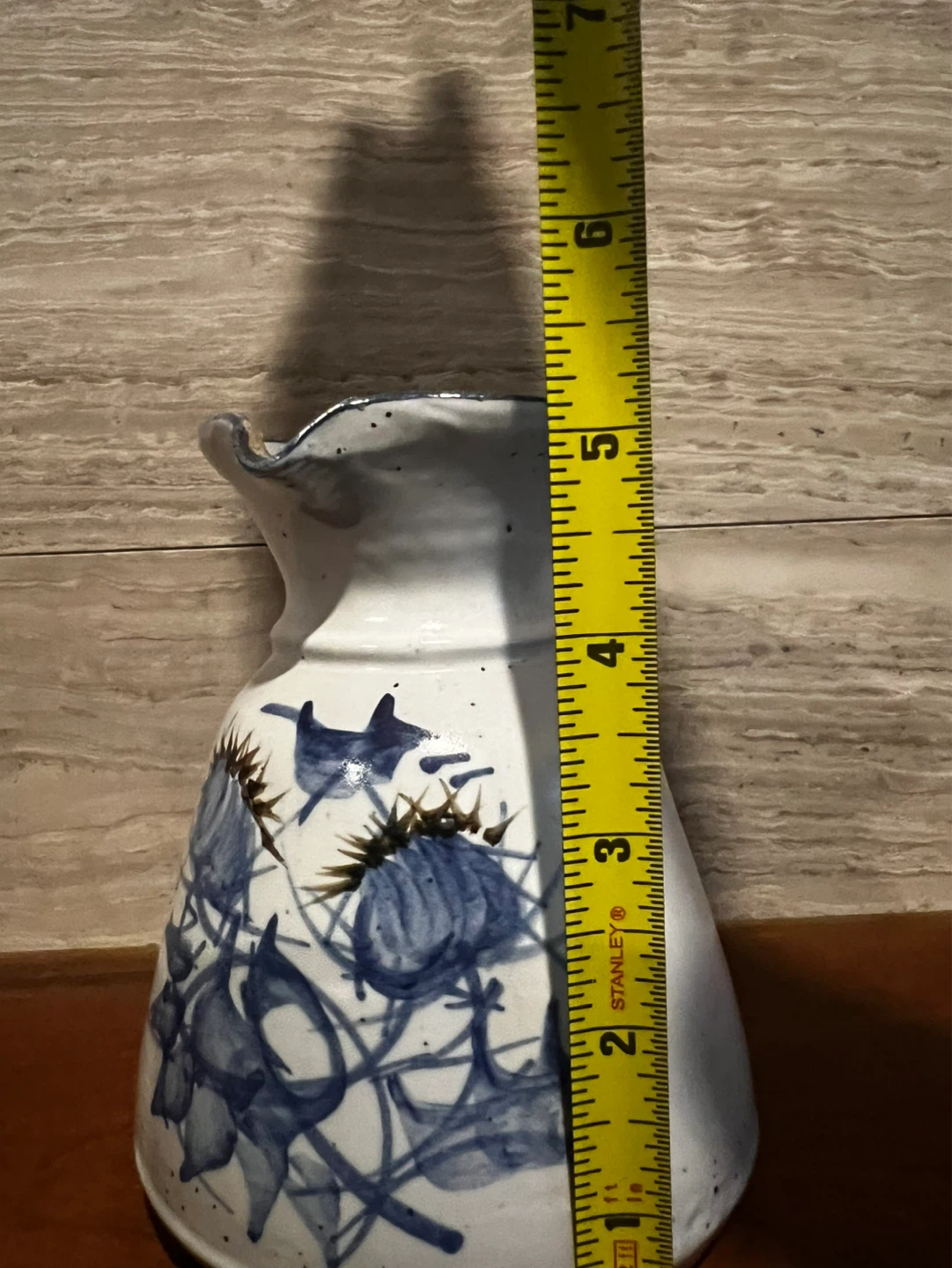 Hand-painted Ceramic Pitcher - photo 5