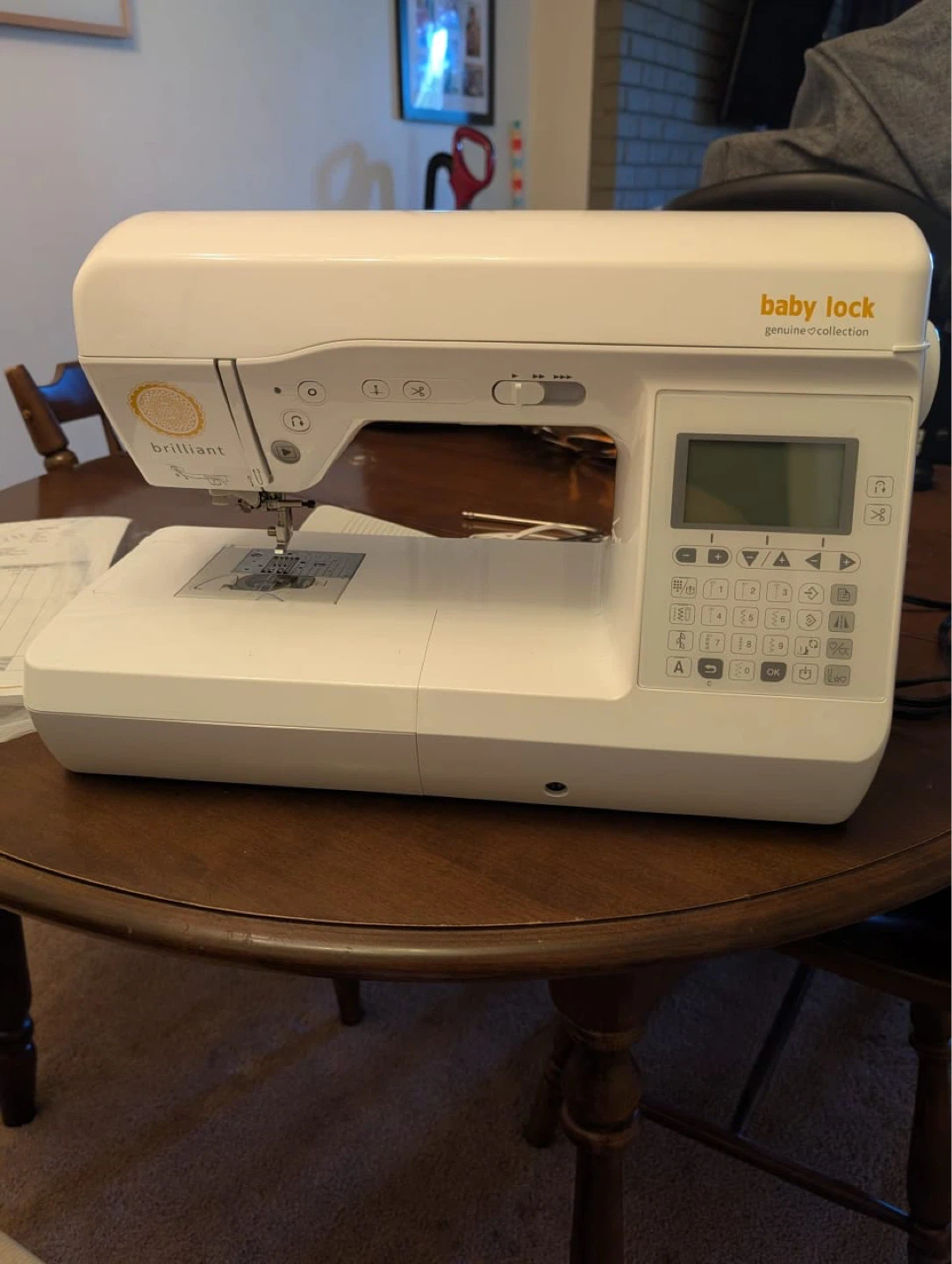 Baby Lock Brilliant Sewing Machine