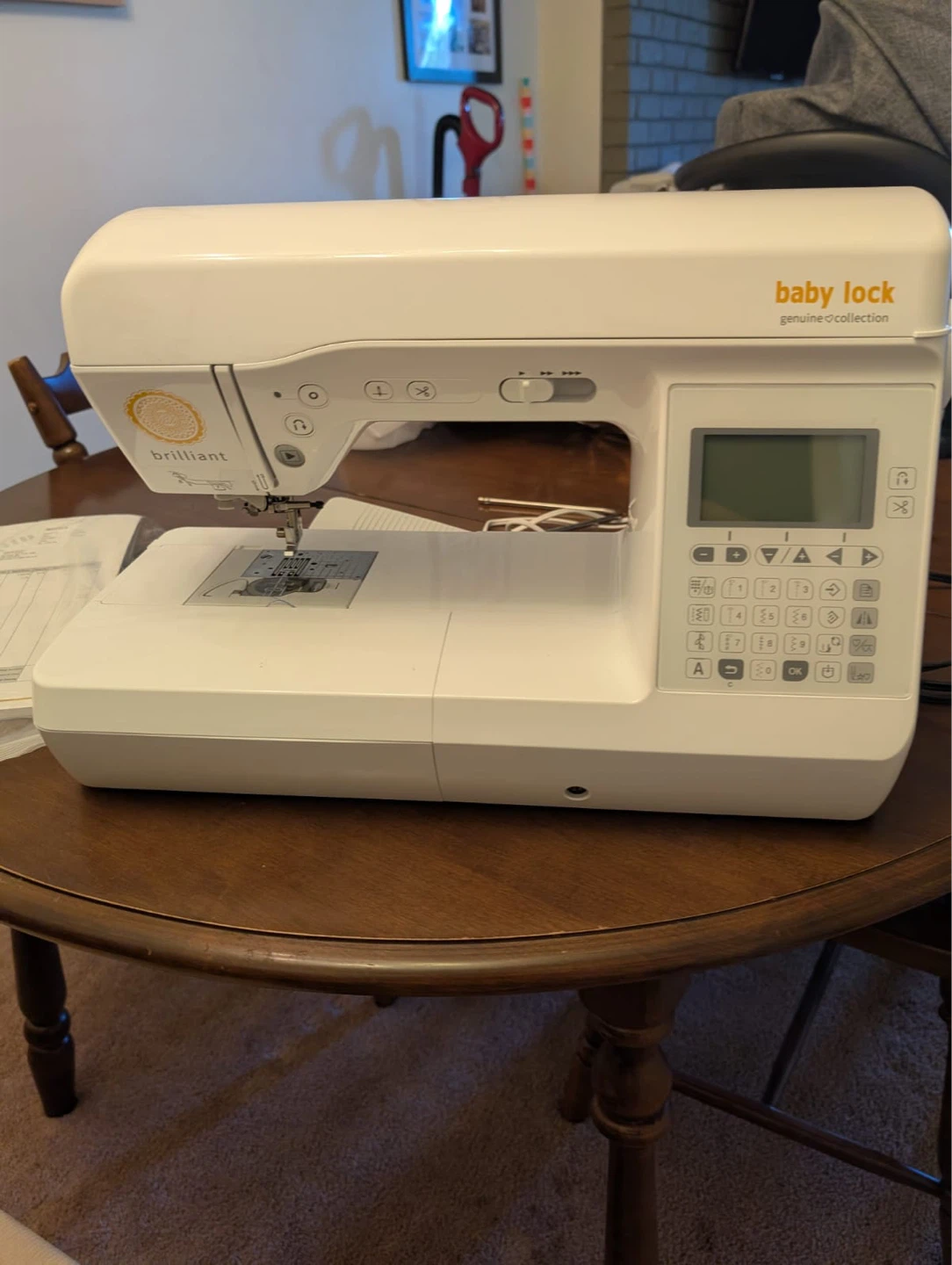 Baby Lock Brilliant Sewing Machine - photo 5