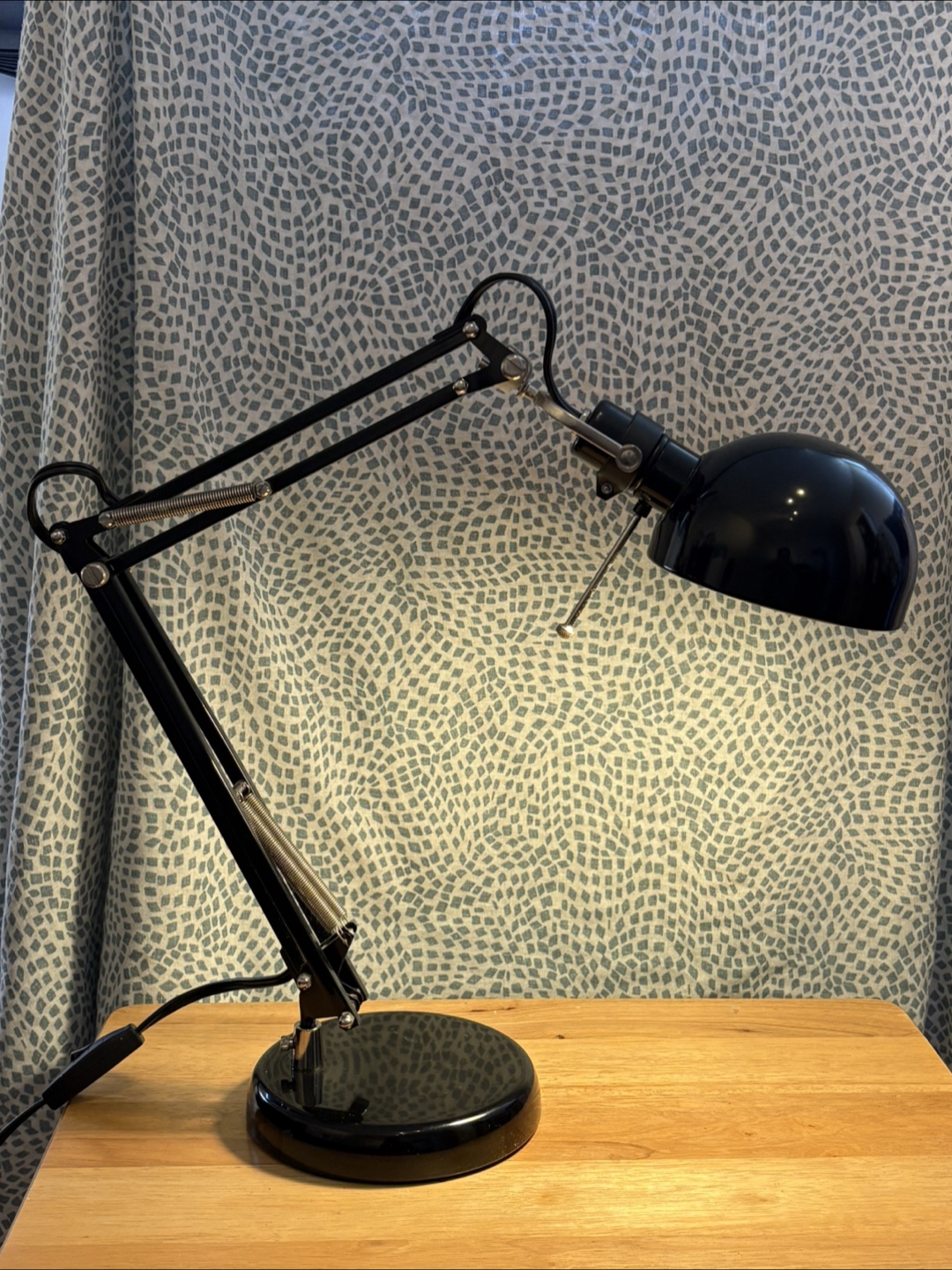 Ikea Black Adjustable Desk Lamp