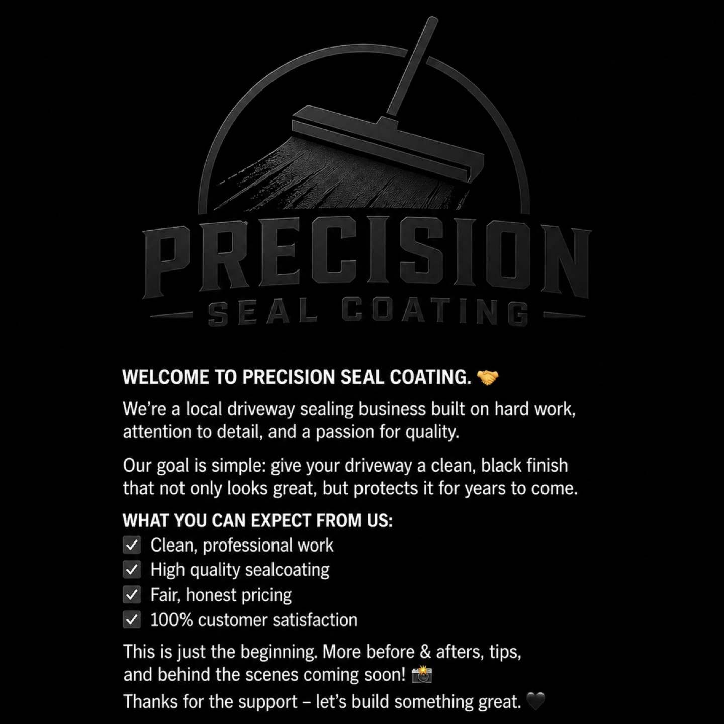 Precision Seal Coating Driveway Sealer - photo 2