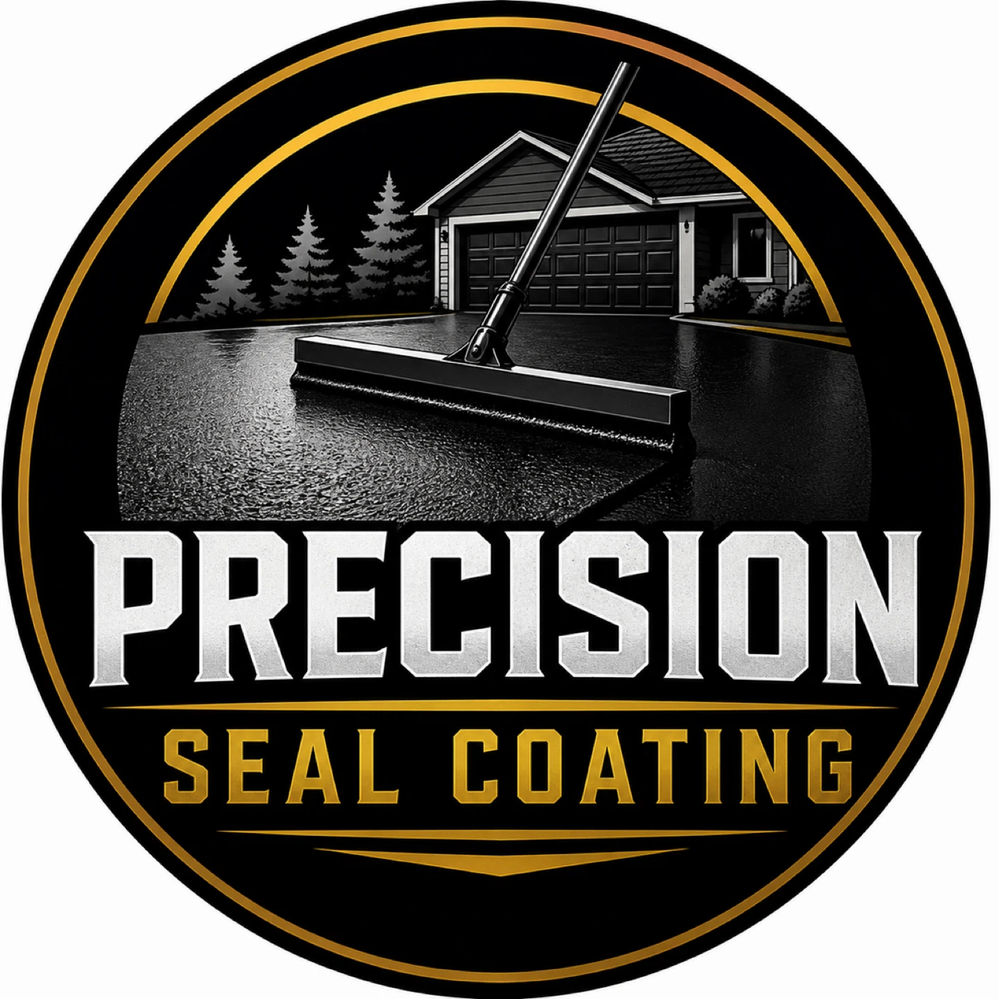 Precision Seal Coating Driveway Sealer