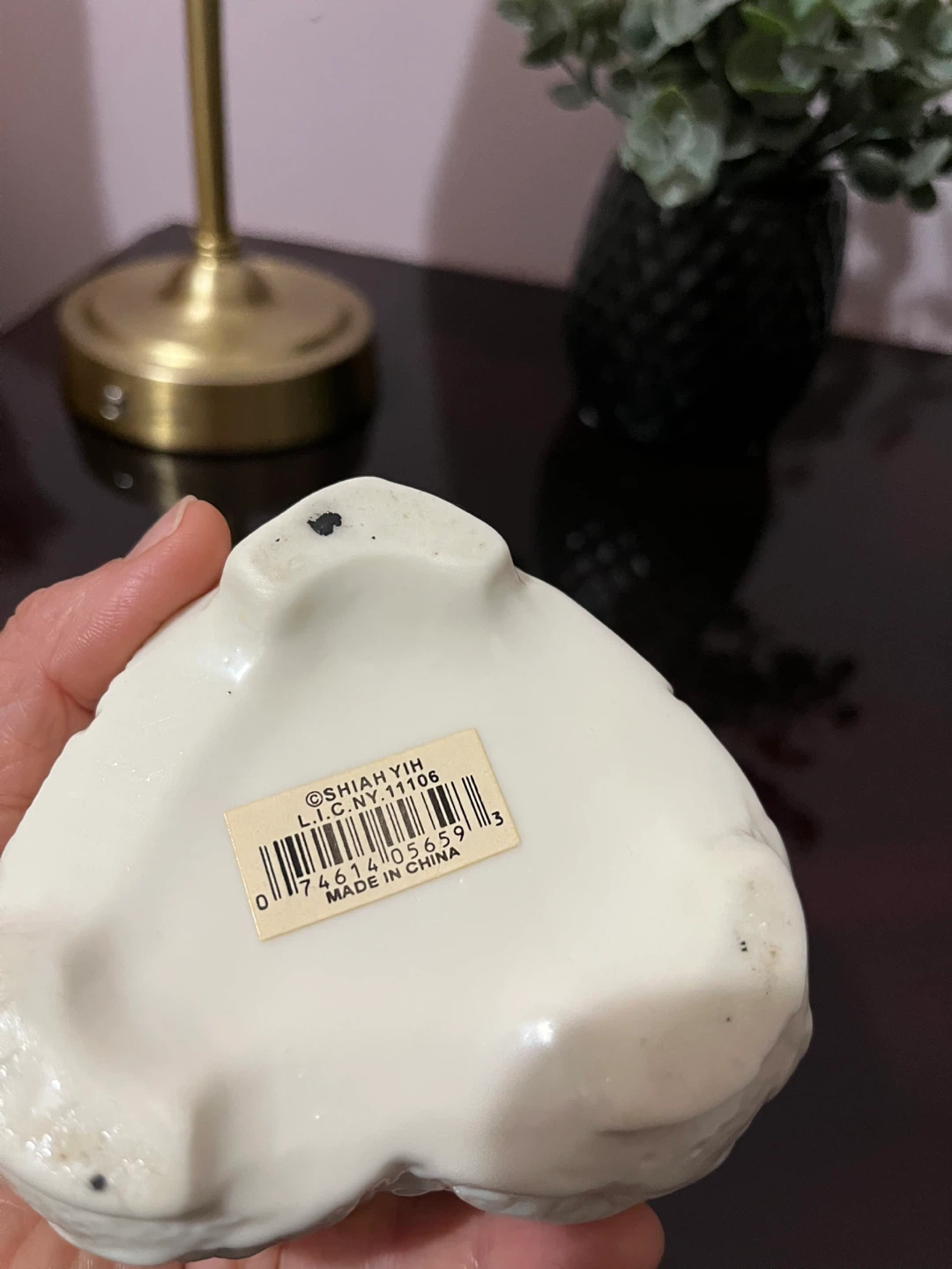 White Heart Trinket Box with Rose Design🌱 - photo 4