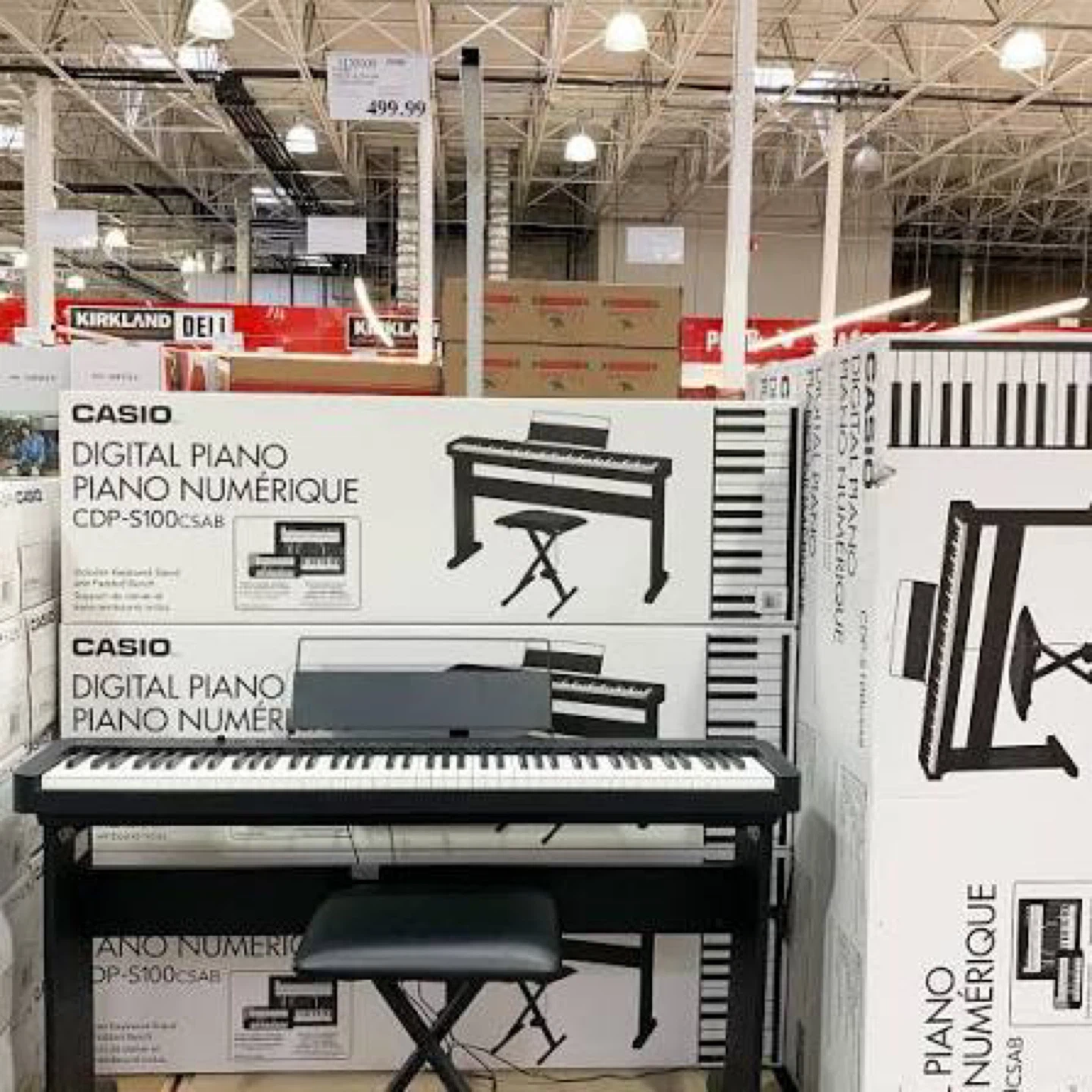 Casio CDP-S100 Digital Piano with Stand and Bench - photo 2
