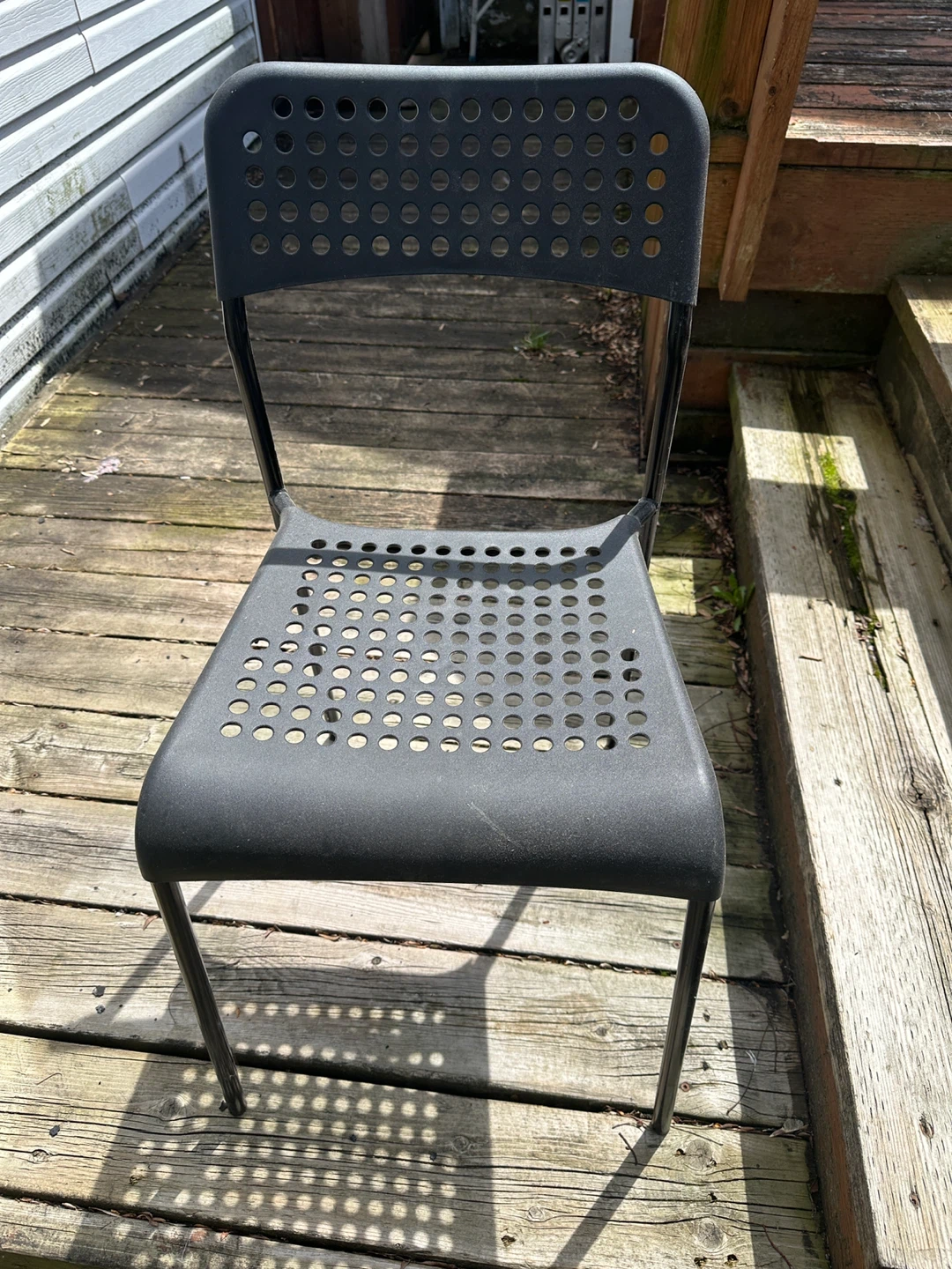 Black IKEA Marius Stool set of 4