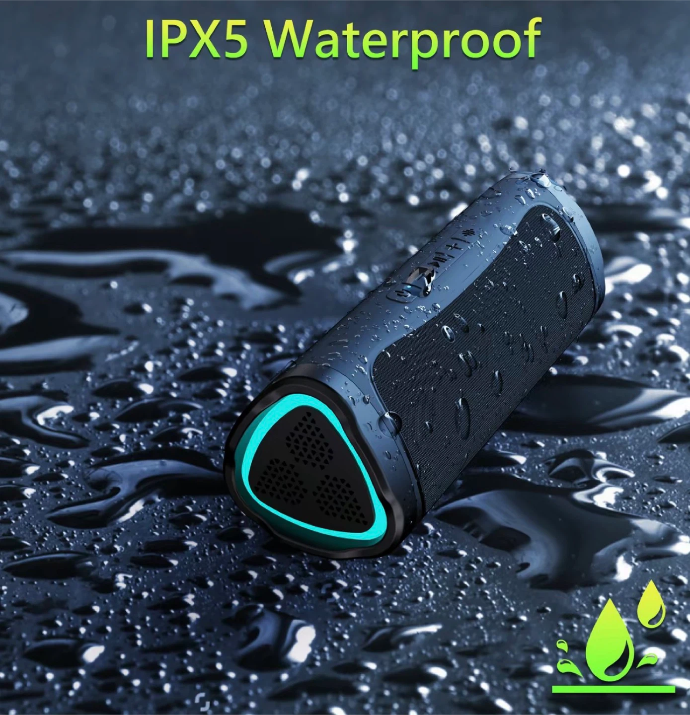 Portable Bluetooth Speaker with Dynamic LED Lighting - photo 4