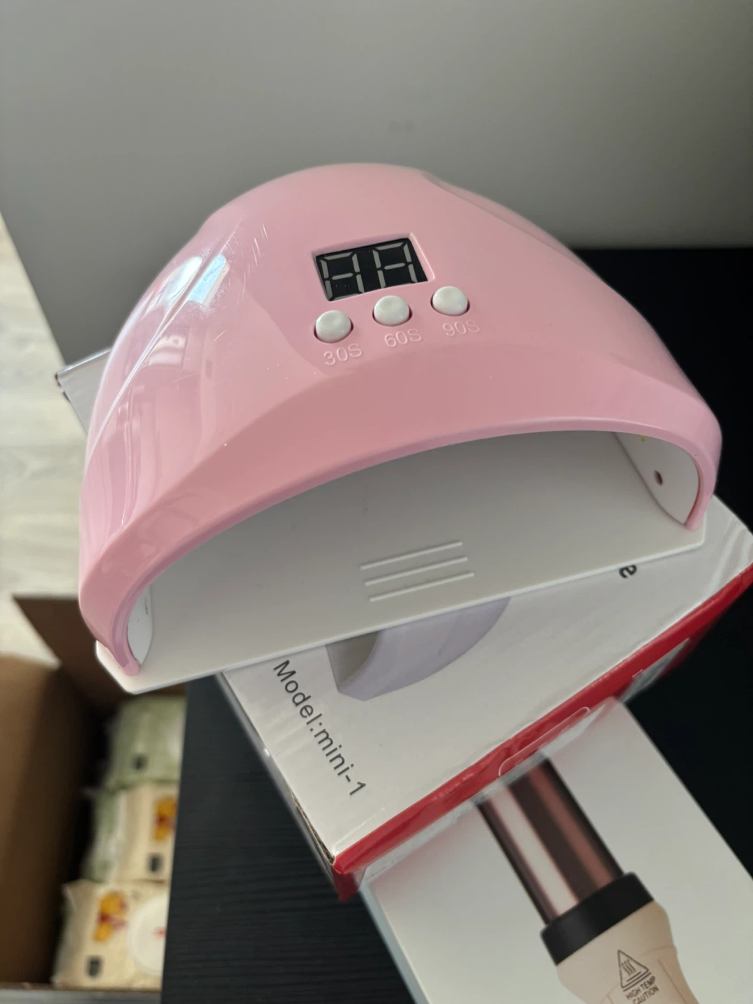2in1 12LED Nail Lamp - Model: mini-1 - photo 2