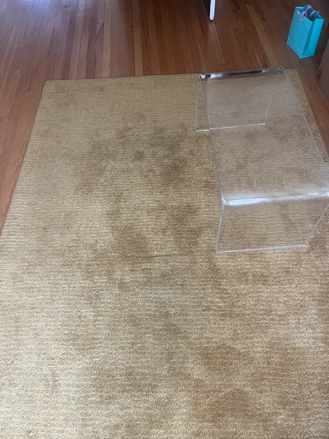 IKEA Langstead Mustard Yellow Rug - photo 2