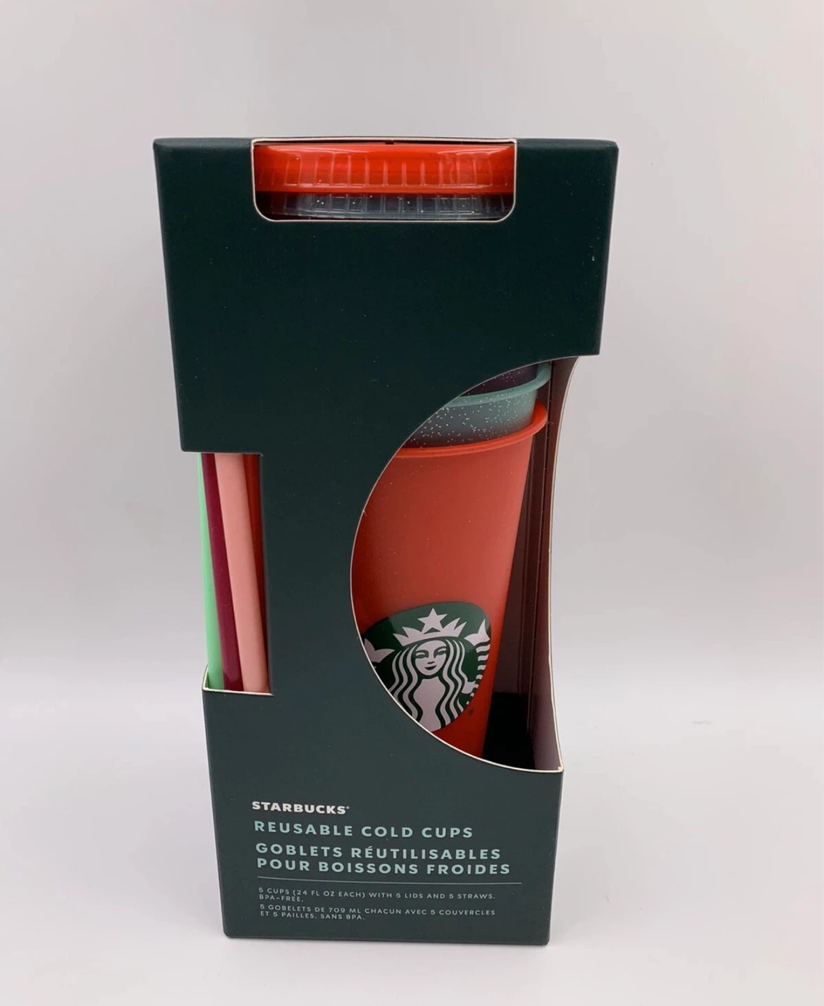 2020 Starbucks glitter cold cups reusable