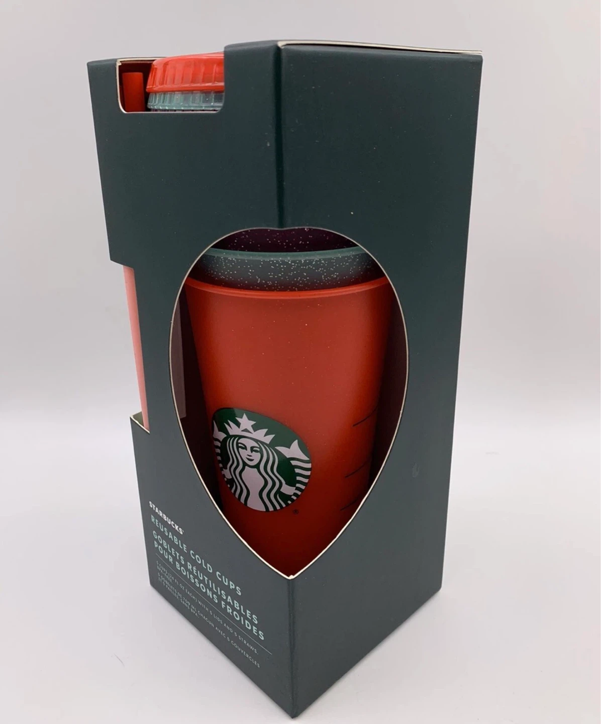 2020 Starbucks glitter cold cups reusable - photo 2