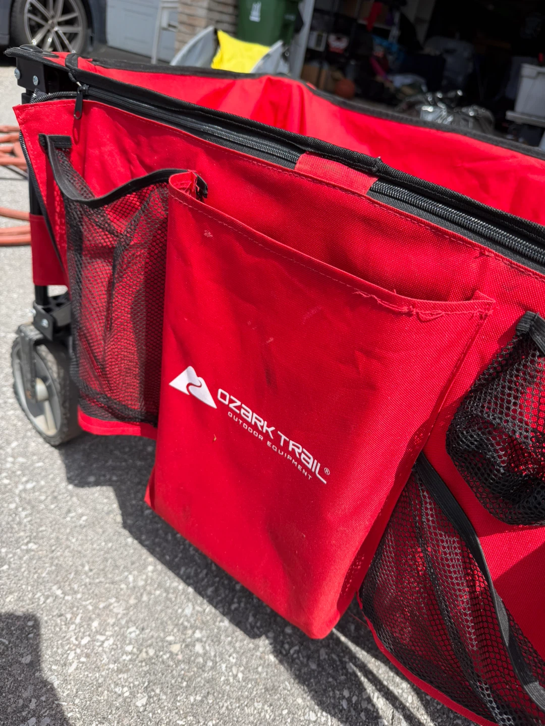 Ozark Trail Red Folding Outdoor Wagon - photo 2