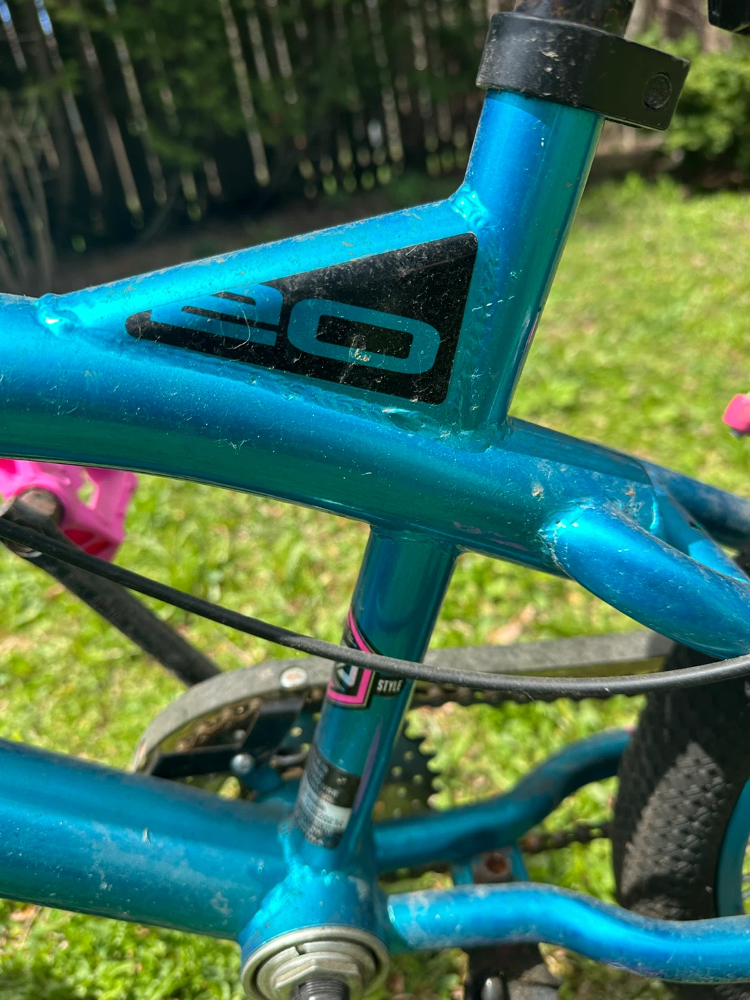 Avigo Teal BMX Bike size 20 - photo 3