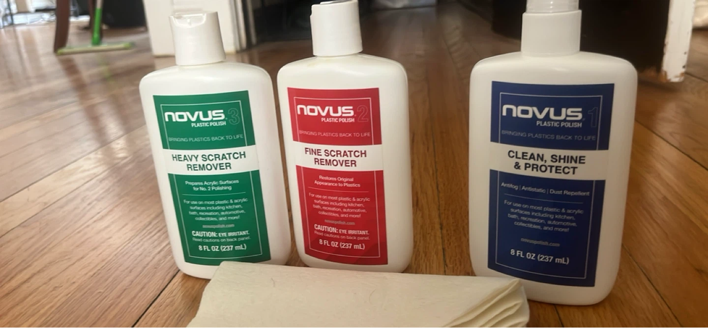 Novus Plastic Polish & Scratch Remover Set - photo 4