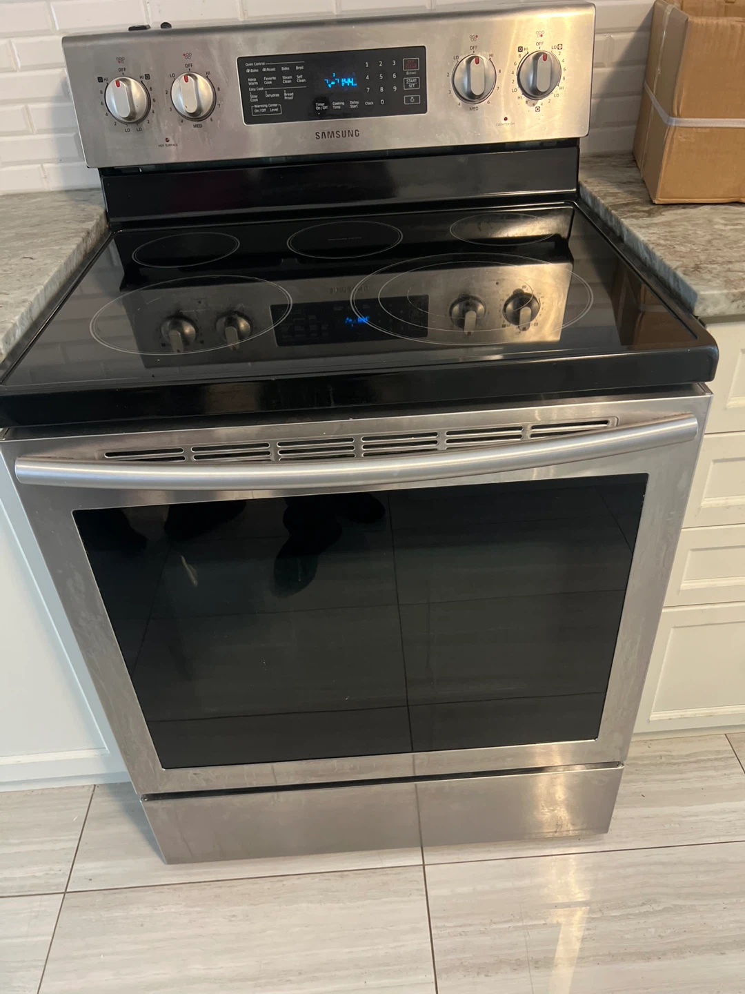 Moving sale Samsung Stainless Steel Electric Range