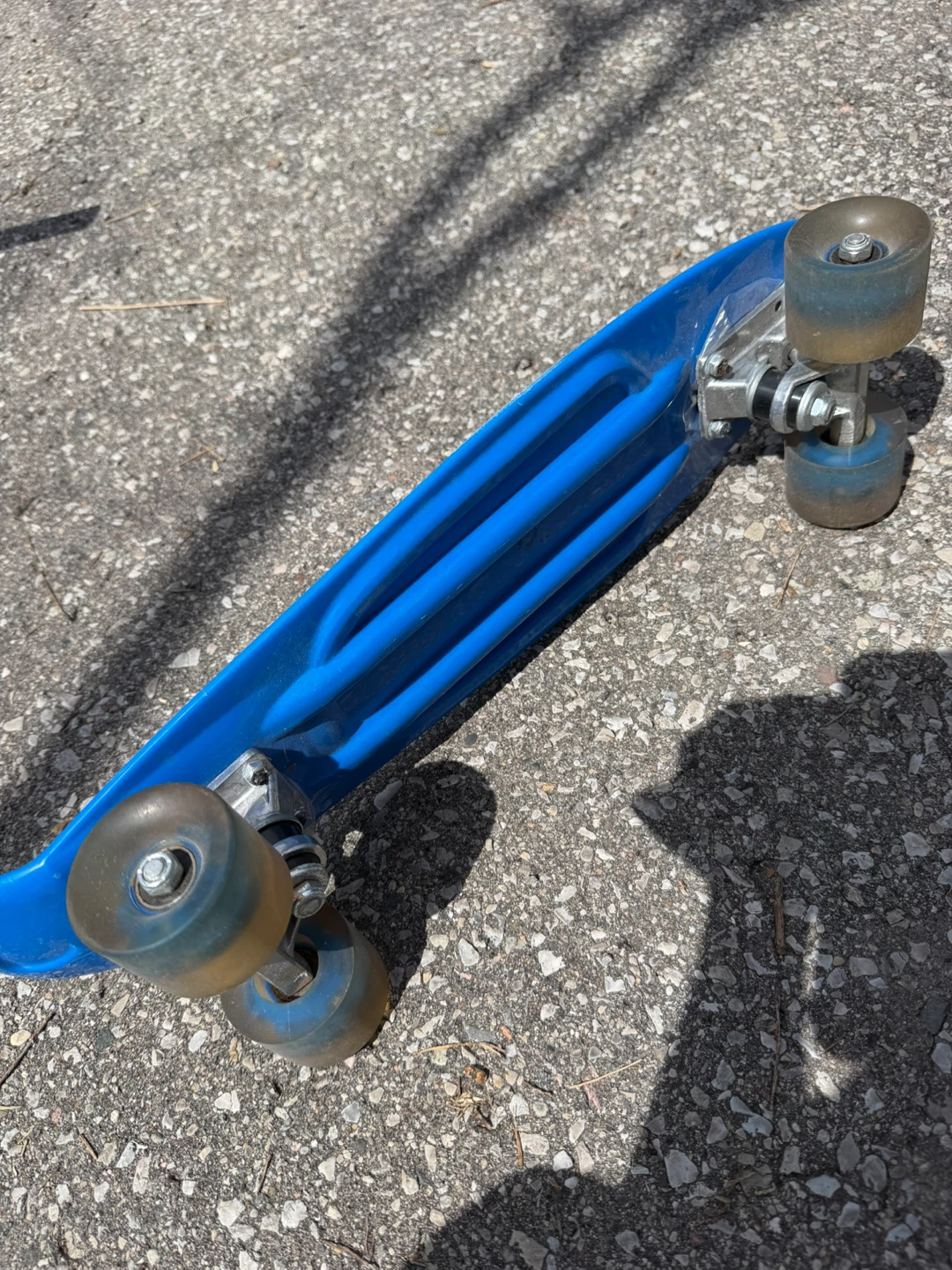 Blue Penny Board Skateboard - photo 2