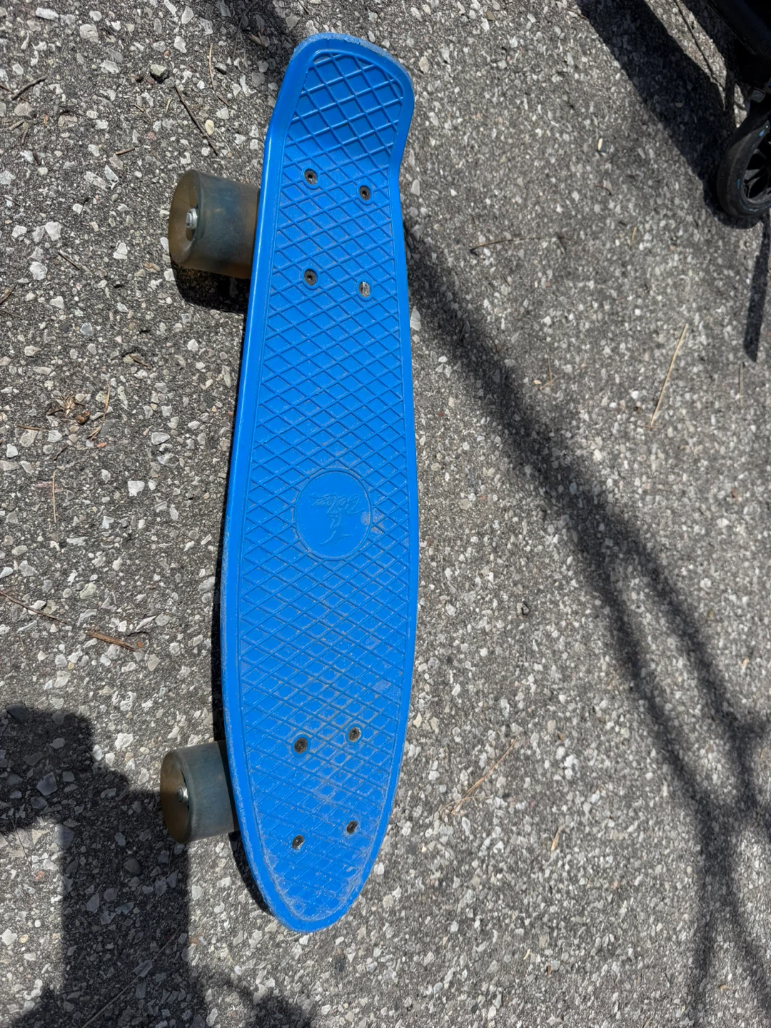Blue Penny Board Skateboard