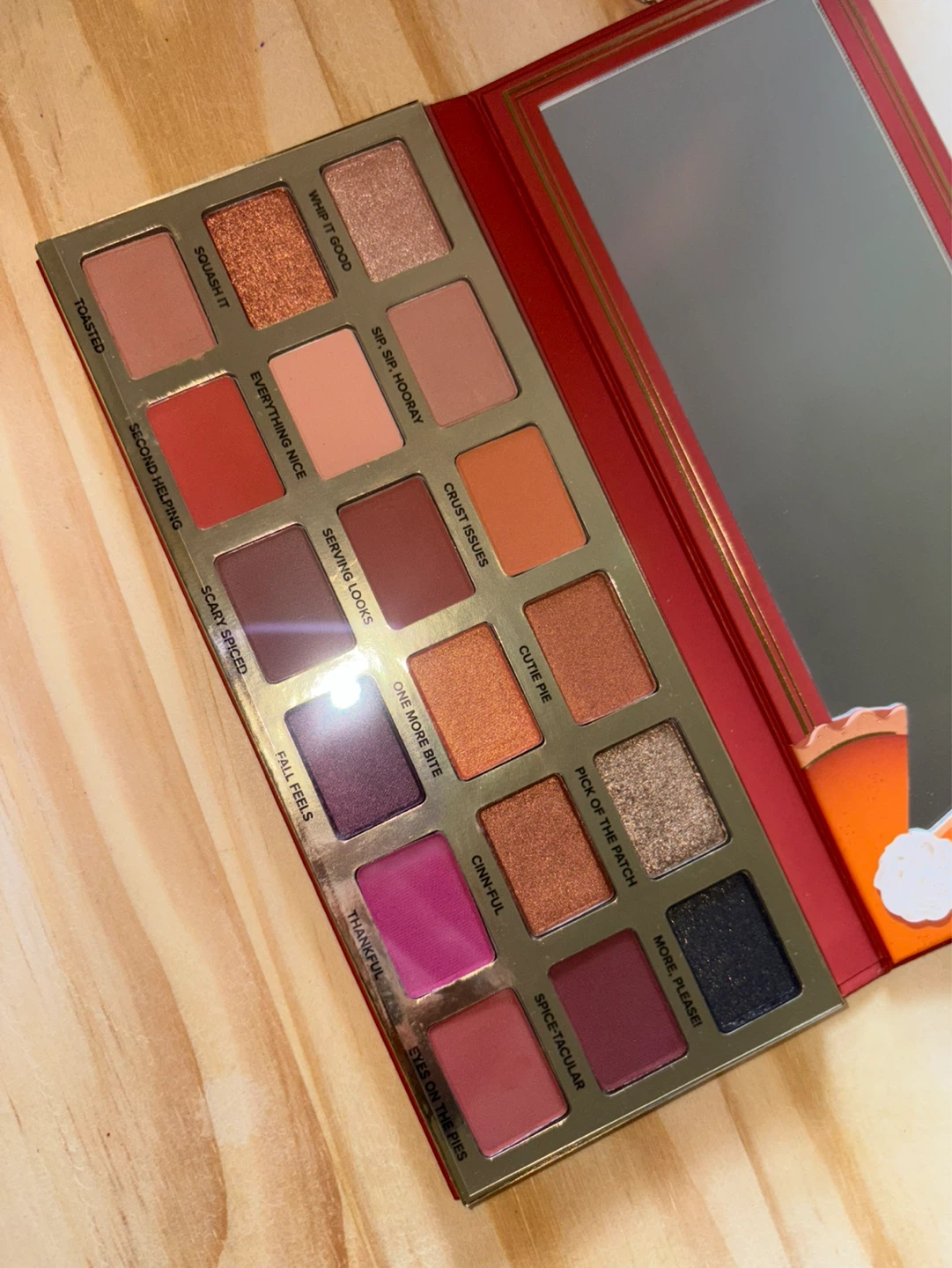 BRAND NEW Too Faced Pumpkin Spice Second Slice Eyeshadow Palette - photo 2