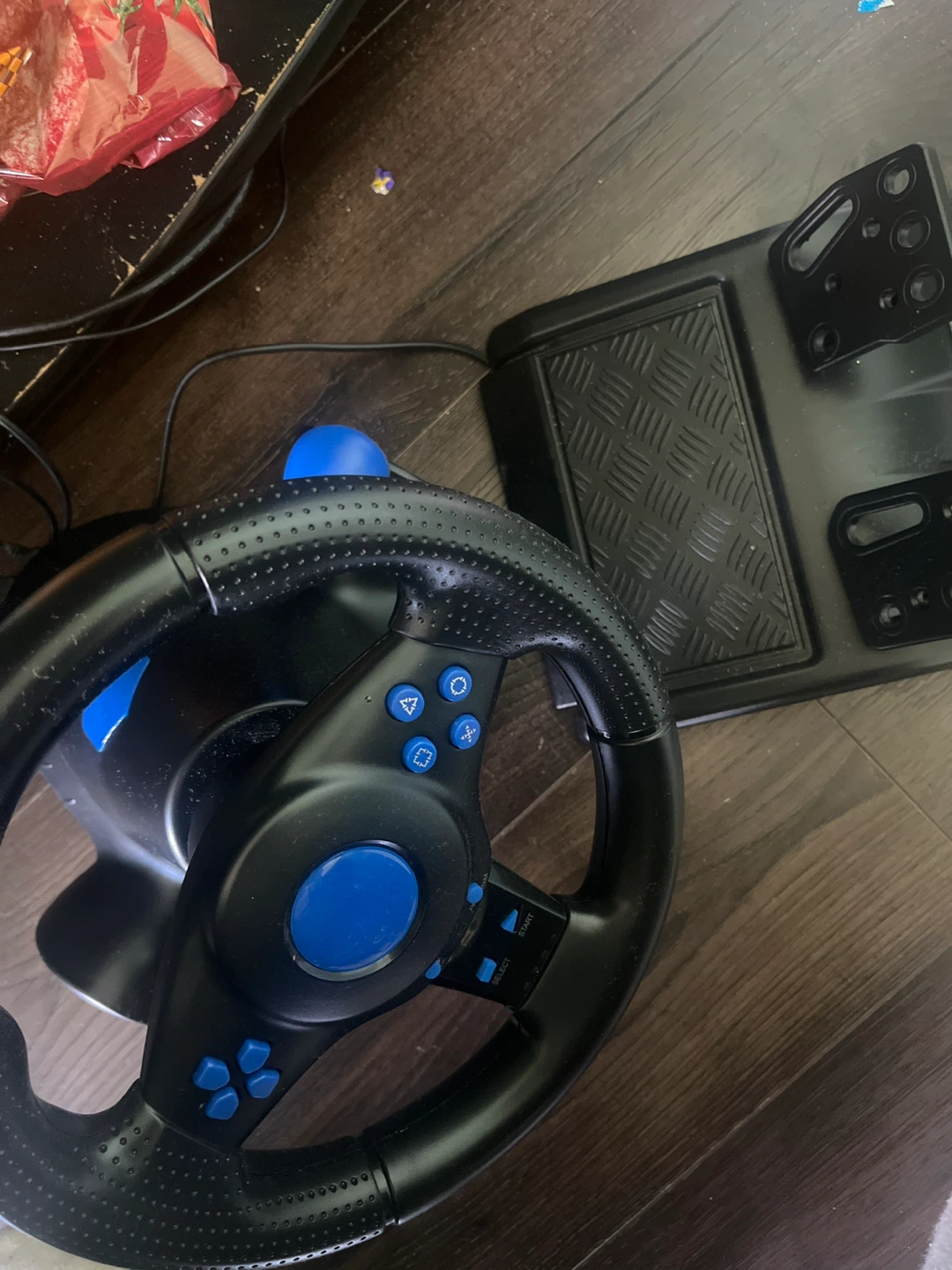 PlayStation 4 Bundle: Console, 3 Controllers, and Steering Wheel - photo 4