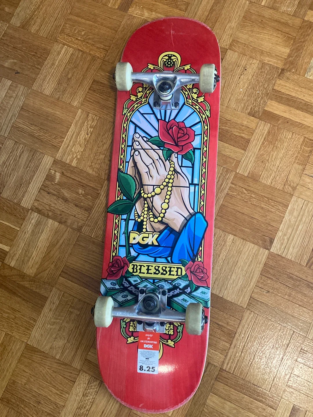 DGK Skateboard - Blessed Design - 8.25"