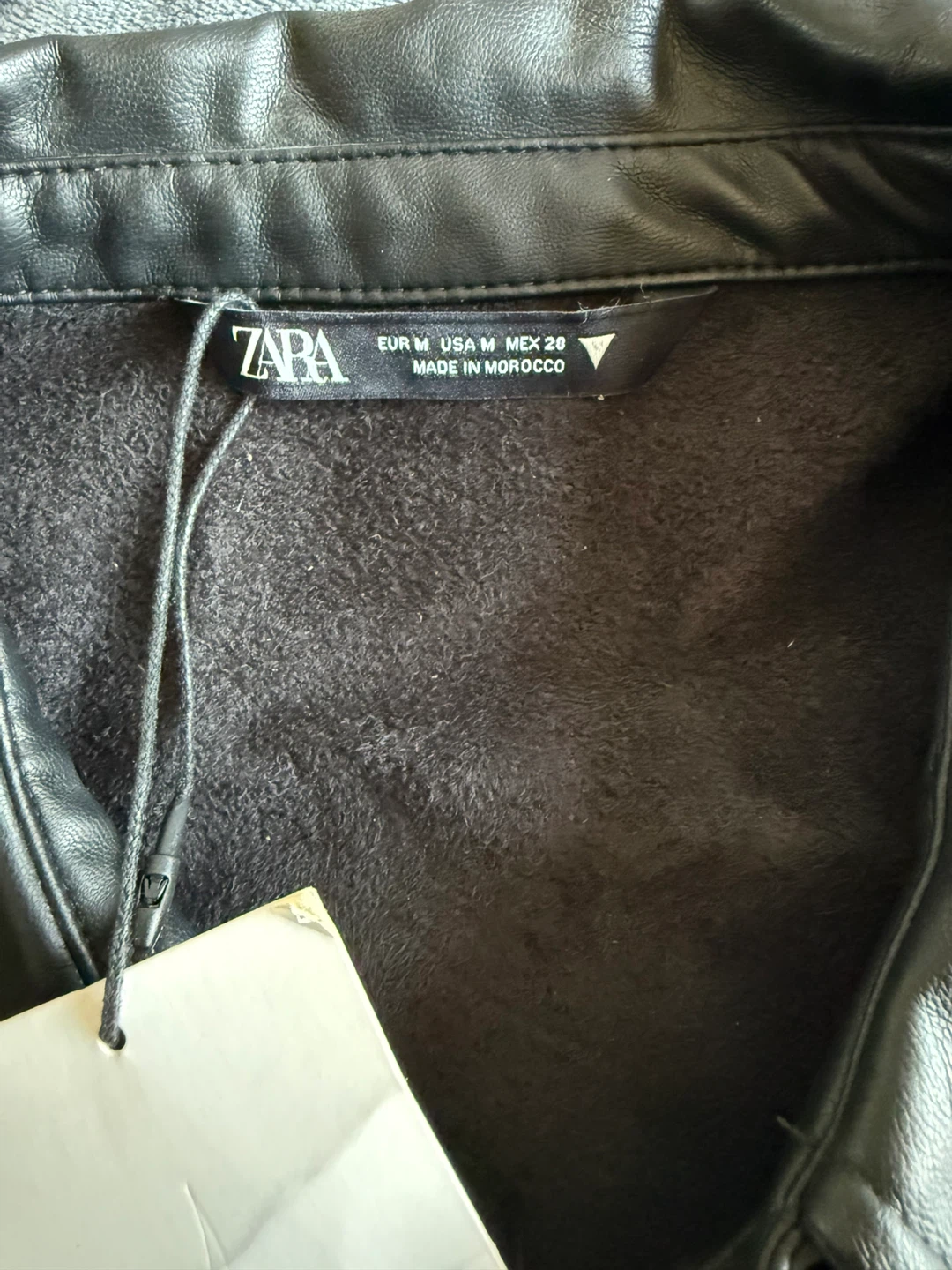 Zara leather jacket - photo 4