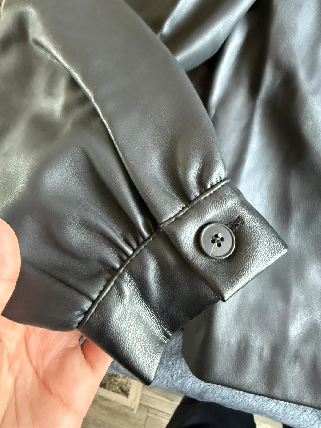 Zara leather jacket - photo 3