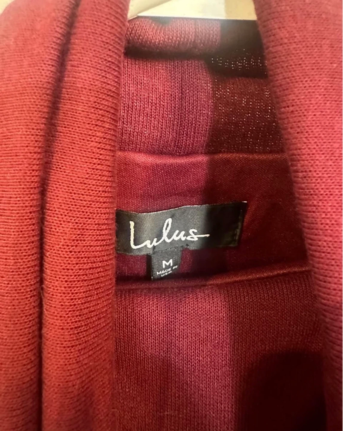 Lulus Burgundy Turtleneck Long Sleeve Maxi Dress - photo 3