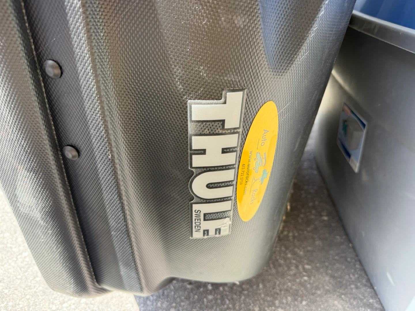 Thule Cargo Box car roof