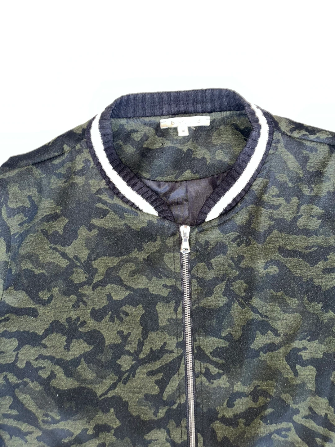 BISCOTE Camouflage Bomber Jacket - Size M - photo 5