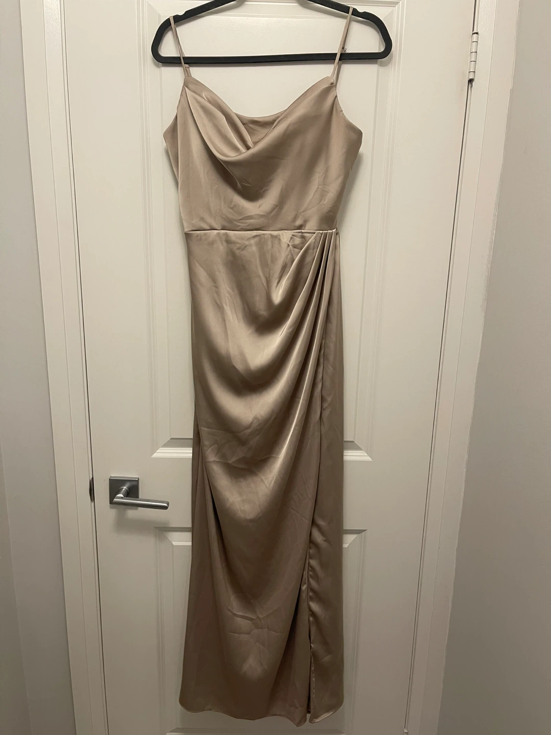 *Azazie one shoulder dress size 10 wisteria $70 LIKE NEW* - photo 4