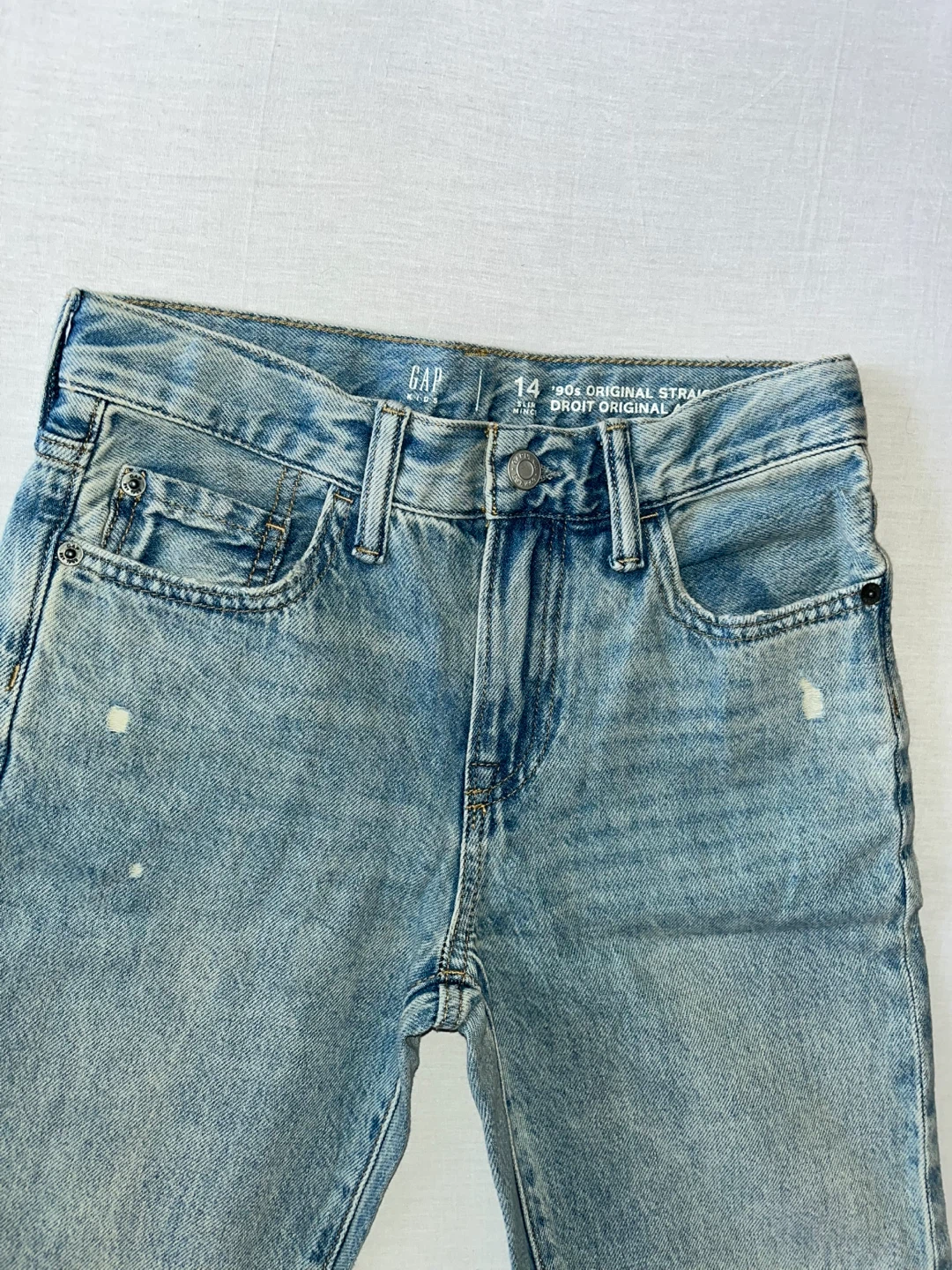 Gap Kids "90s Original Straight" Jeans - Size 14 - photo 2