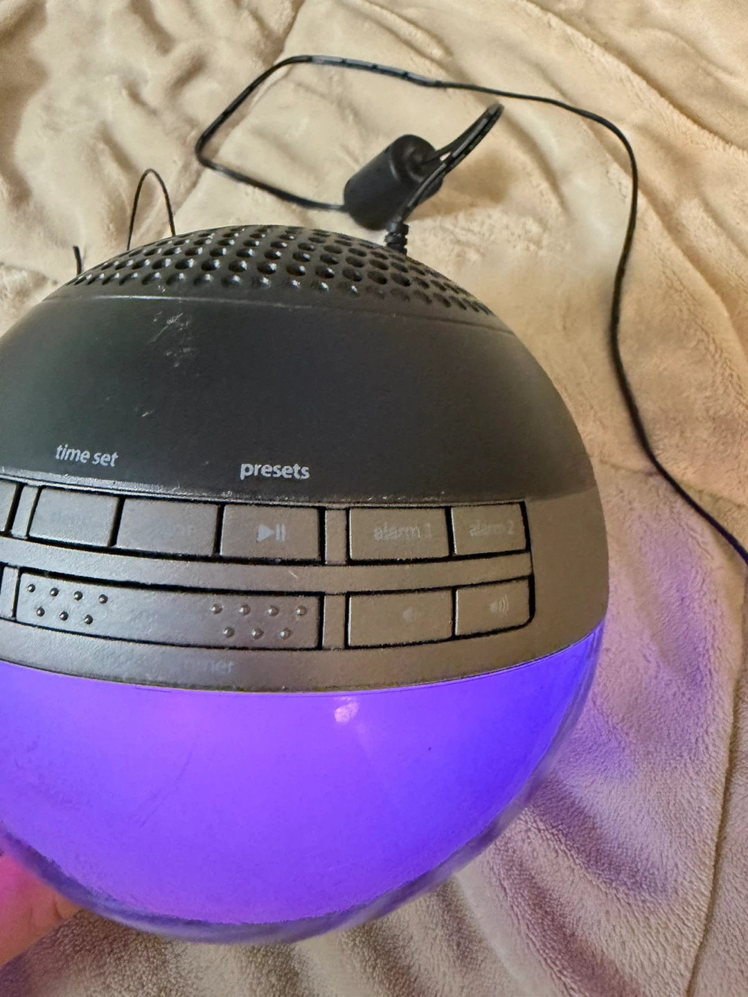 iHome Color Changing Alarm Clock Radio - photo 3