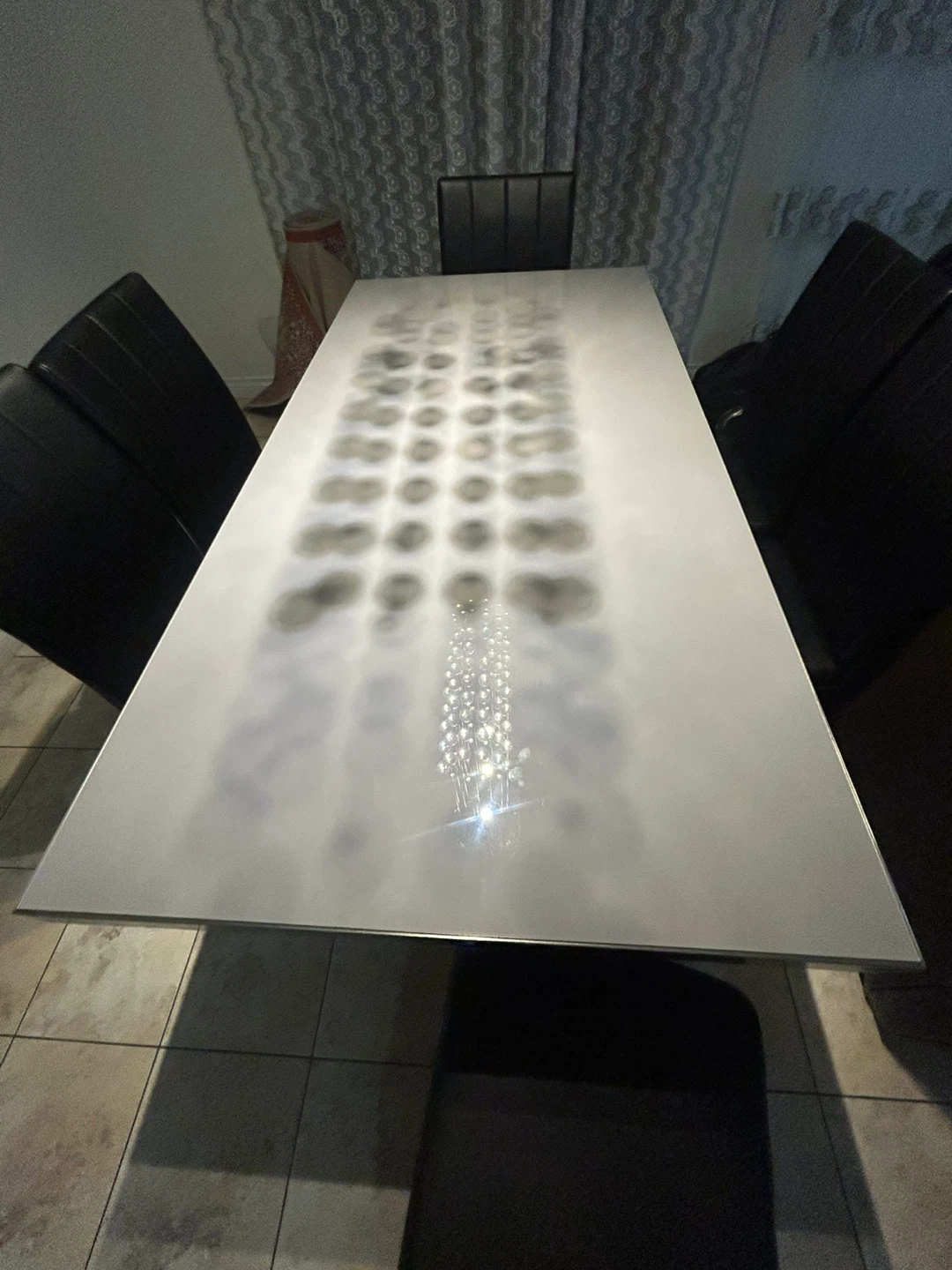 Modern Dining Table with Unique Pattern - photo 4